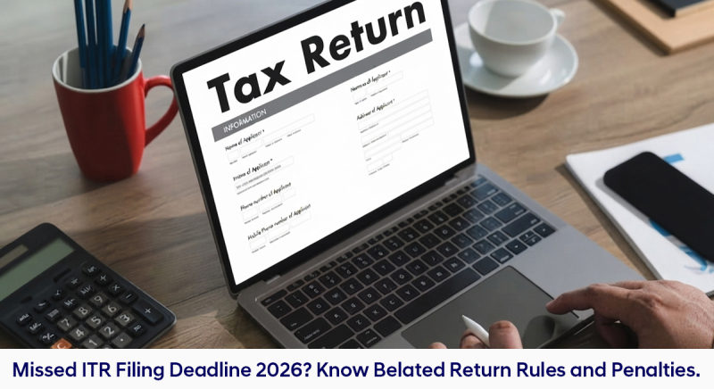 Missed ITR Filing Deadline 2026? Know Belated Return Rules and Penalties